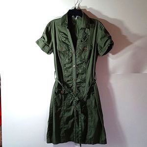 NY Collection Army Green Dress